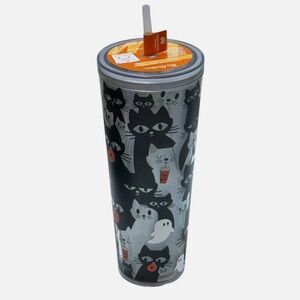 Tim Hortons Tumbler Limited Ed
Halloween Black Cats Glow in Dark
24 oz 2025 NEW